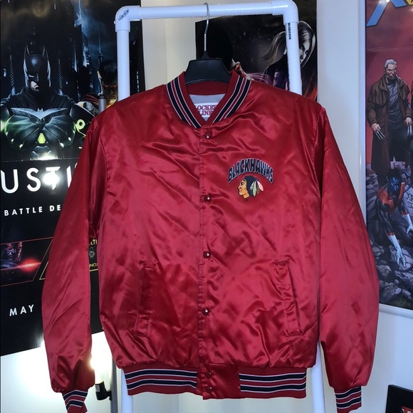 Locker Line Blackhawks polyester jacket - Picture 1 of 5